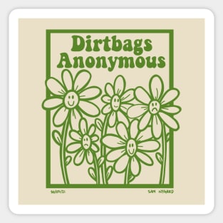 Dirtbags Anonymous Sticker